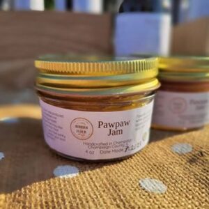 A 4oz jar of our Pawpaw Jam
